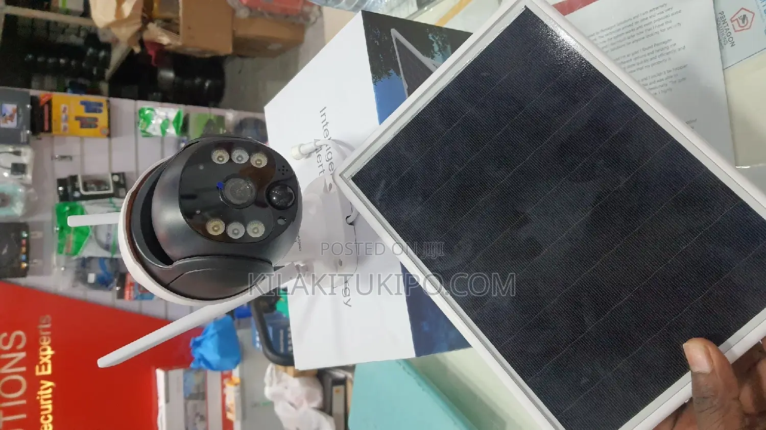 Solar Security Alert PTZ Camera