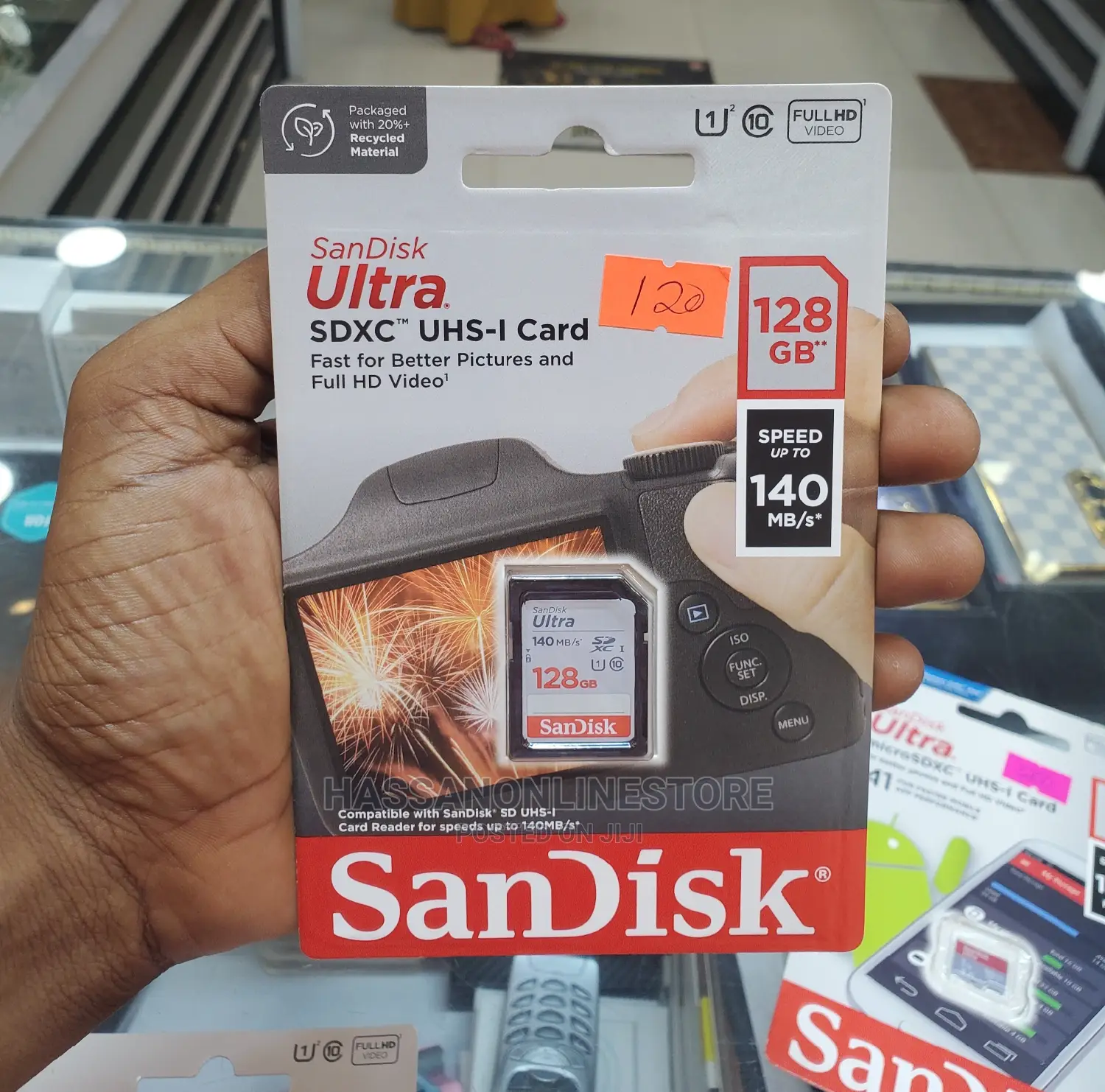 Sandisk Ultra SDXCTM UHS-I Card 128GB