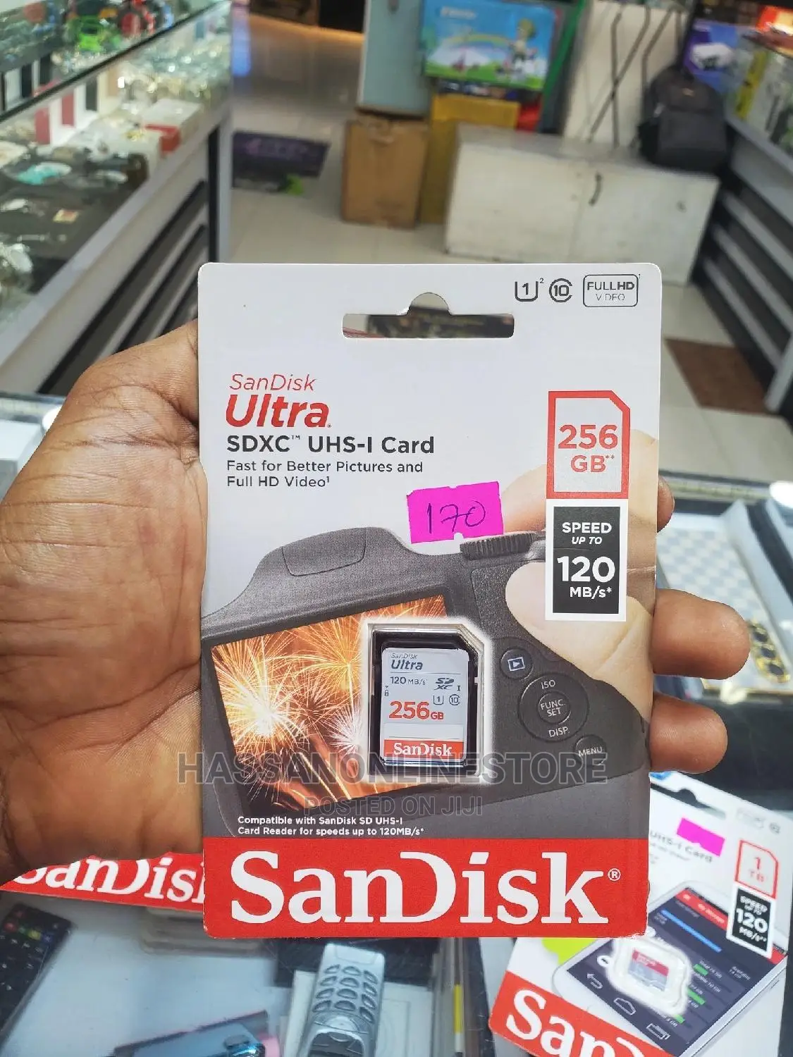 Sandisk Ultra SDXCTM UHS-I Card 256GB