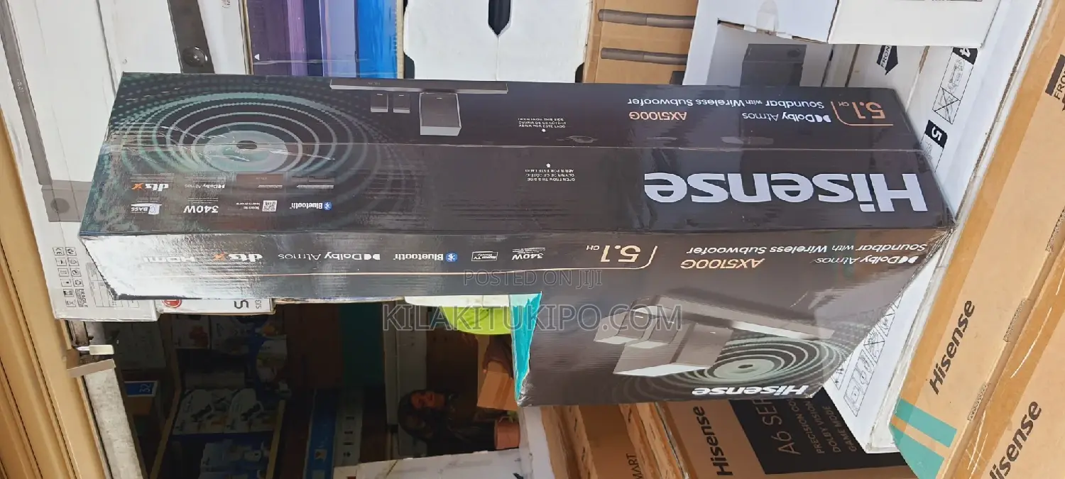 Sound Bar With Wireless Subwoofer 340W