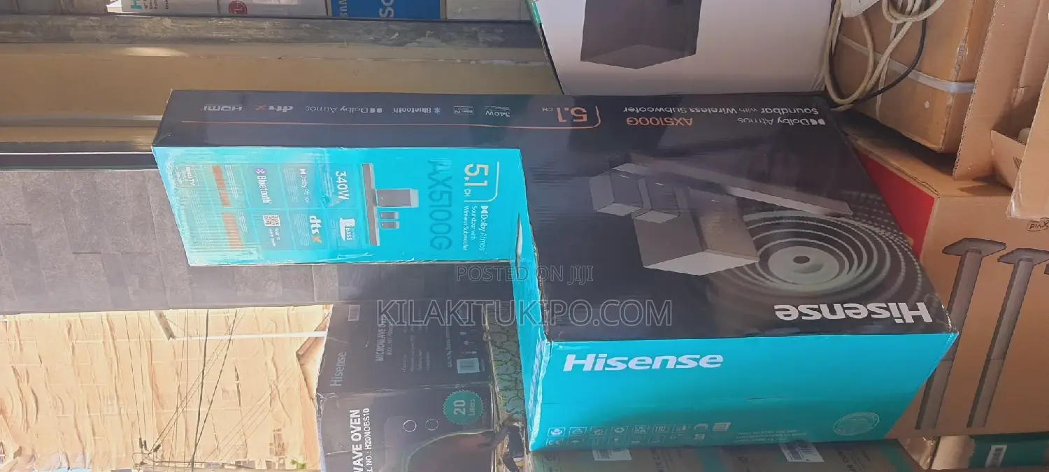 Sound Bar With Wireless Subwoofer 340W