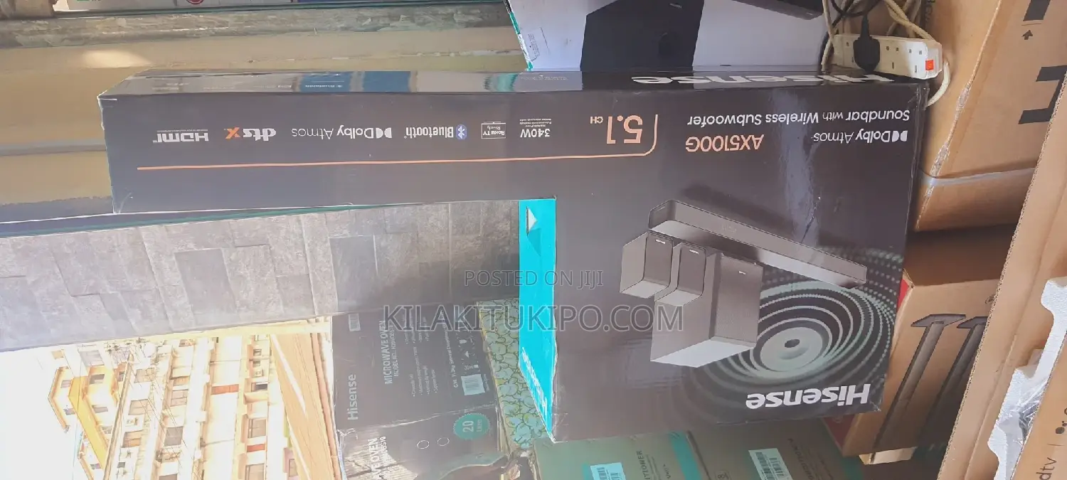Sound Bar With Wireless Subwoofer 340W