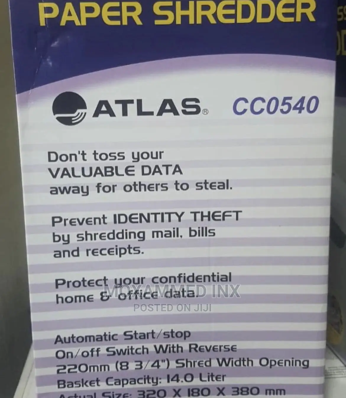 Atlas Executive Shreeder CC0540