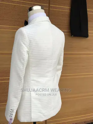 White Suti Za Kiume