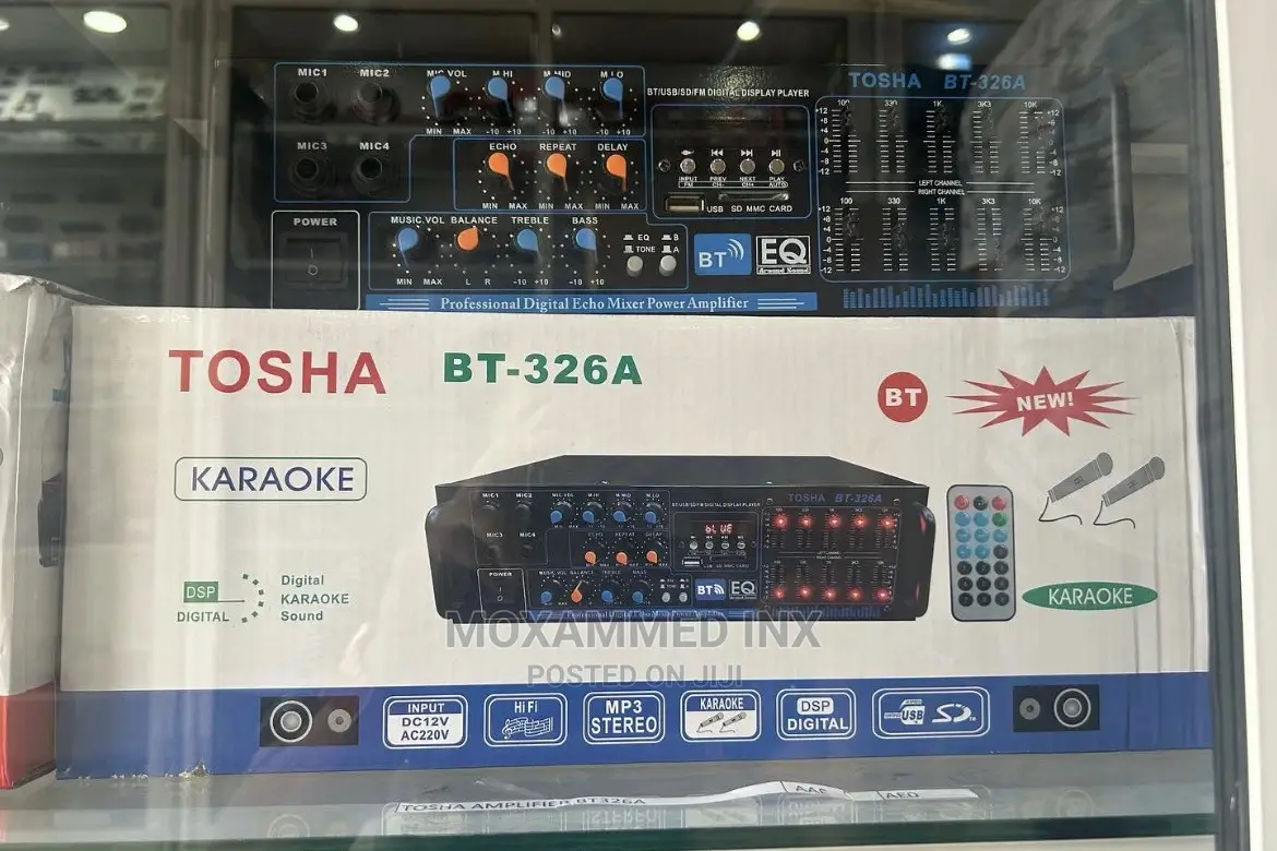 Tosha Karaoke Digital Sound BT-326A