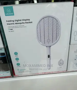 Folding Digital Electric Mosquito Racket