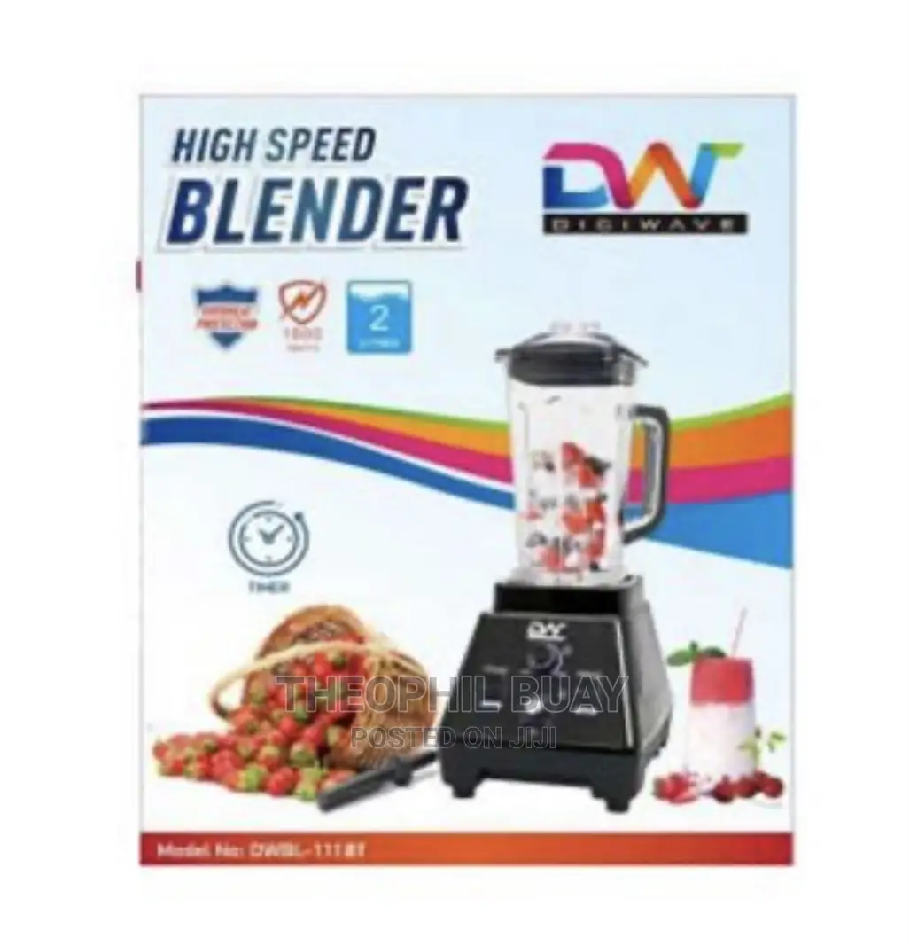 Digiwave Commercial Blender 2L 1800W With Timer Function DW