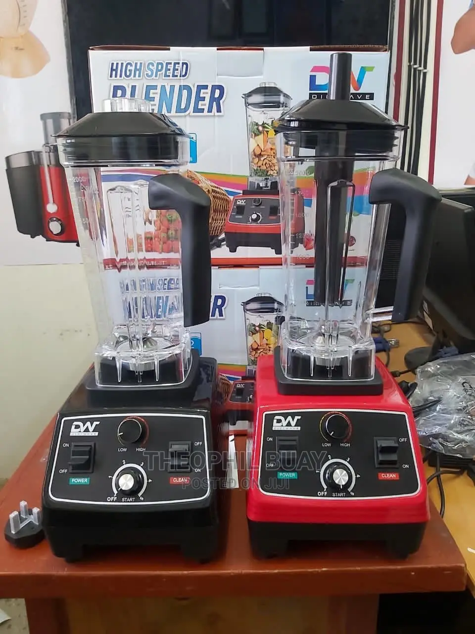Digiwave Commercial Blender 2L 1800W With Timer Function DW