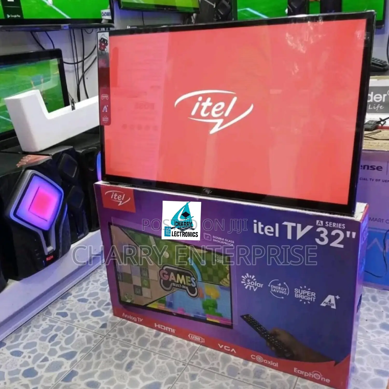 Itel Quality HD *A*Tv 32 Inch Analog Tv Supper Bright
