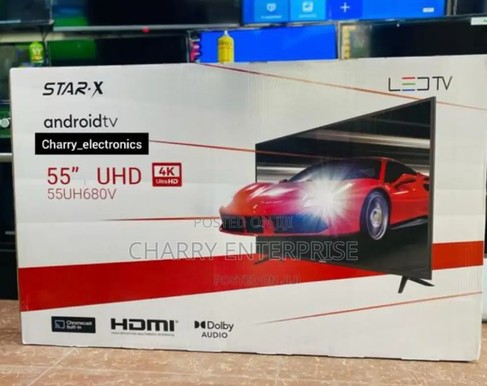 STAR-X Smart Android UHD 4k Tv 55 Inch