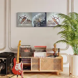 Wall Clocks 3D Pictures (3pcs)