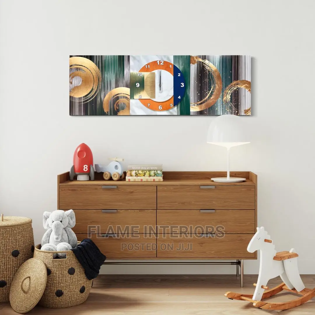 Wall Clocks 3D Pictures (3pcs)