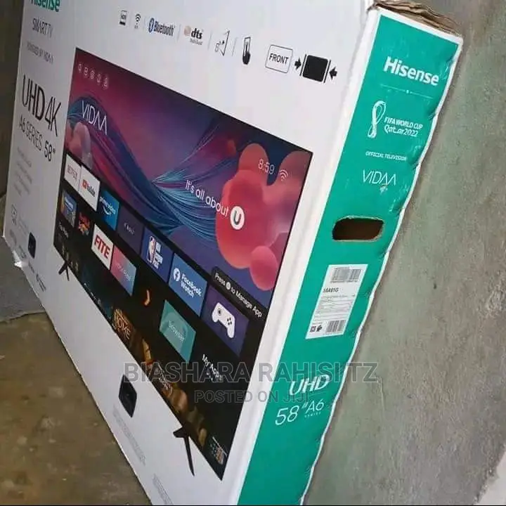 Hisense Smart Inch 58 Full Box Mpya