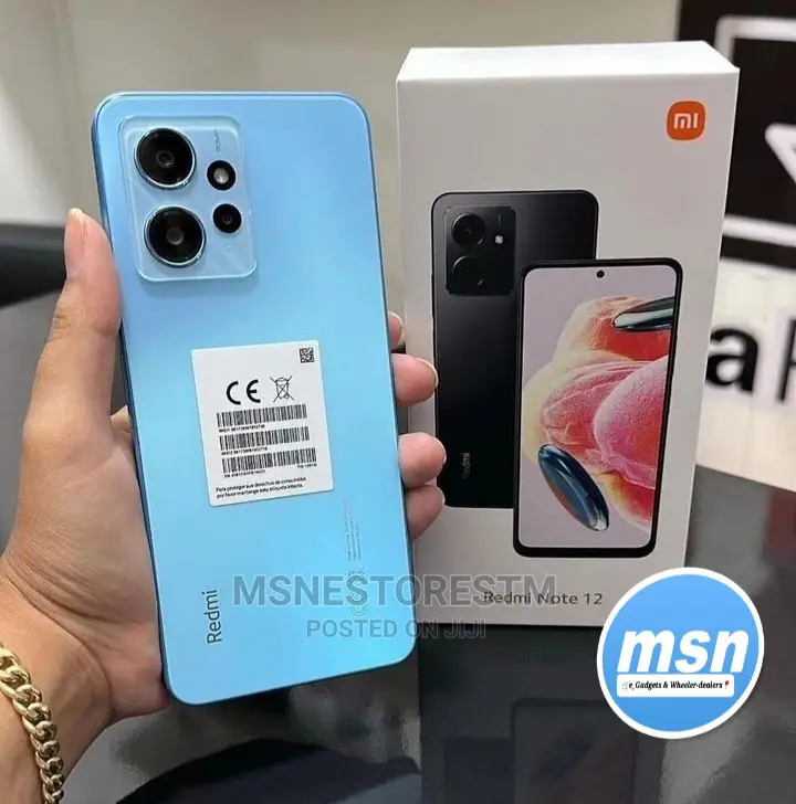 New Xiaomi Redmi Note 12 128 GB Blue