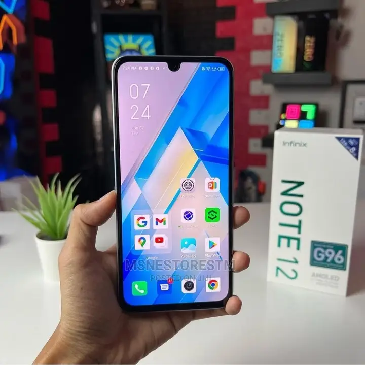 New Infinix Note 12 G96 128 GB White