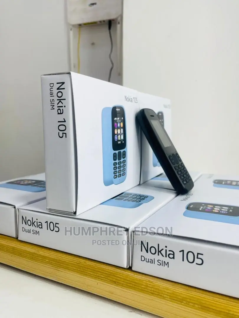 New Nokia 105 Black