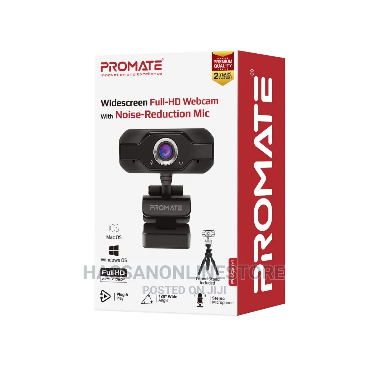 Promate Pro-Cam-1 Full HD 1080P