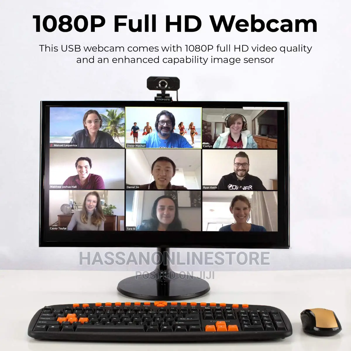 Promate Pro-Cam-1 Full HD 1080P