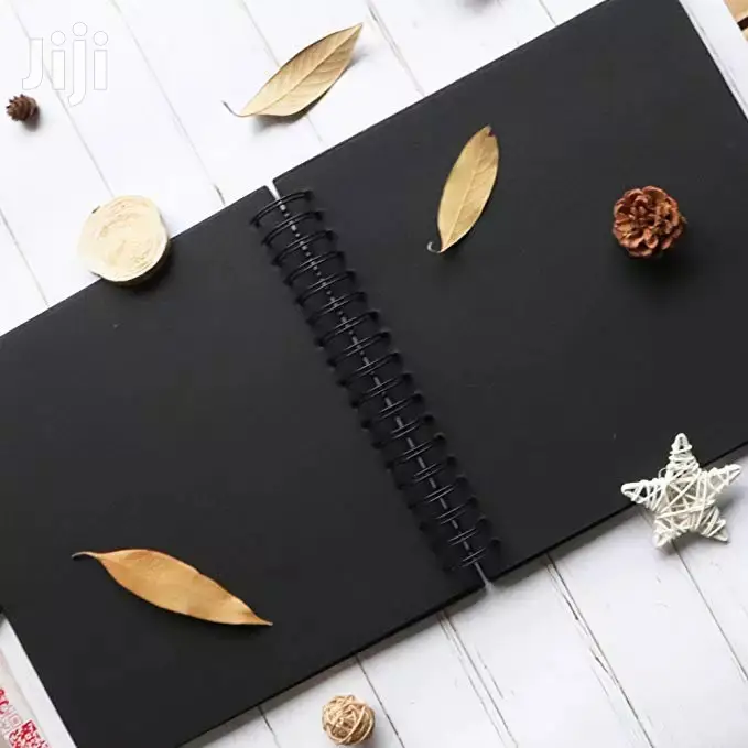 Photo Albums 80 Black Pages Memory Books, A4 Craft Paper DIY