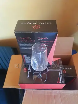 Crystal Glass for Flute Champagne Made in Paris