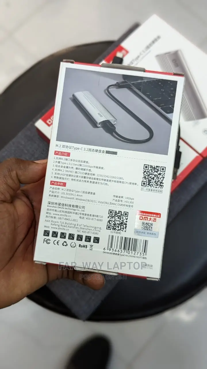 M.2 Type of SSD Enclosure