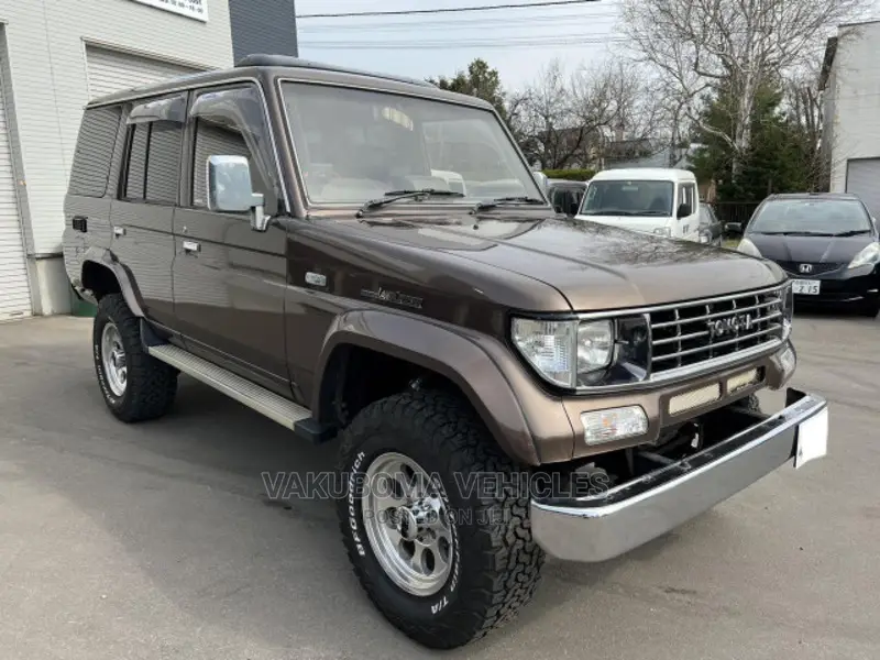 Toyota Land Cruiser Prado 1991 Brown