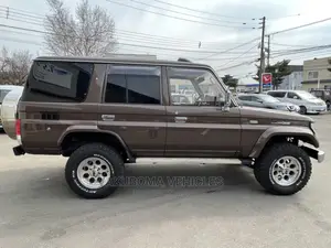 Toyota Land Cruiser Prado 1991 Brown