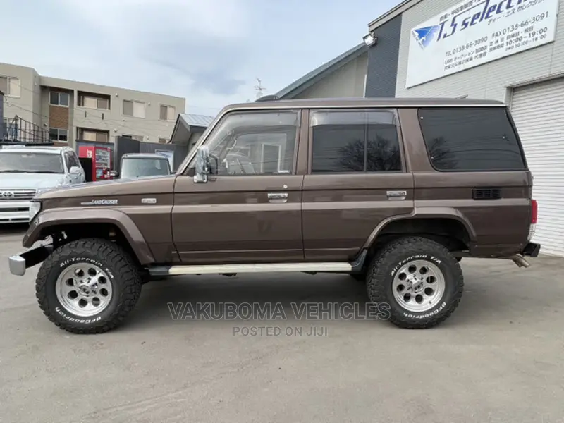 Toyota Land Cruiser Prado 1991 Brown