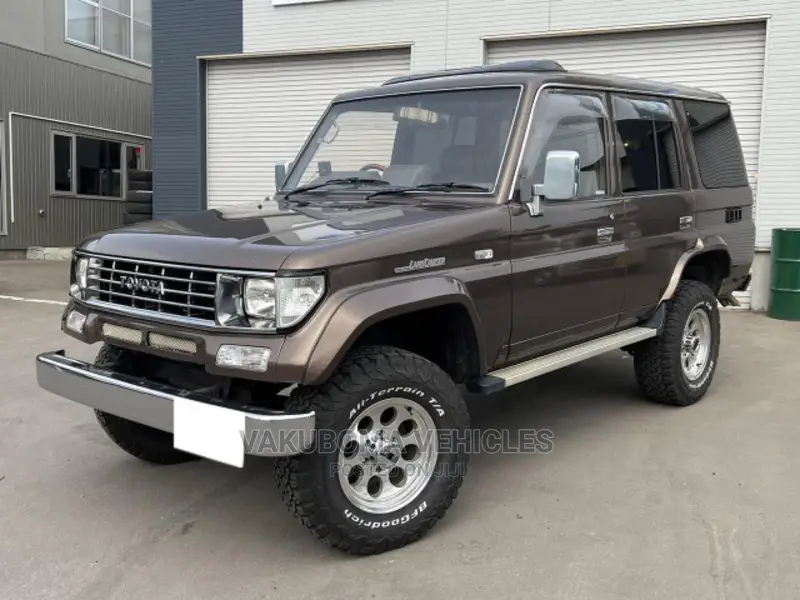 Toyota Land Cruiser Prado 1991 Brown