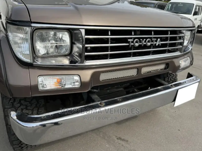 Toyota Land Cruiser Prado 1991 Brown