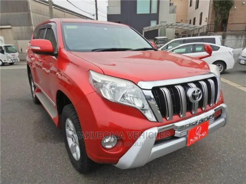 Toyota Land Cruiser Prado 2016 Red