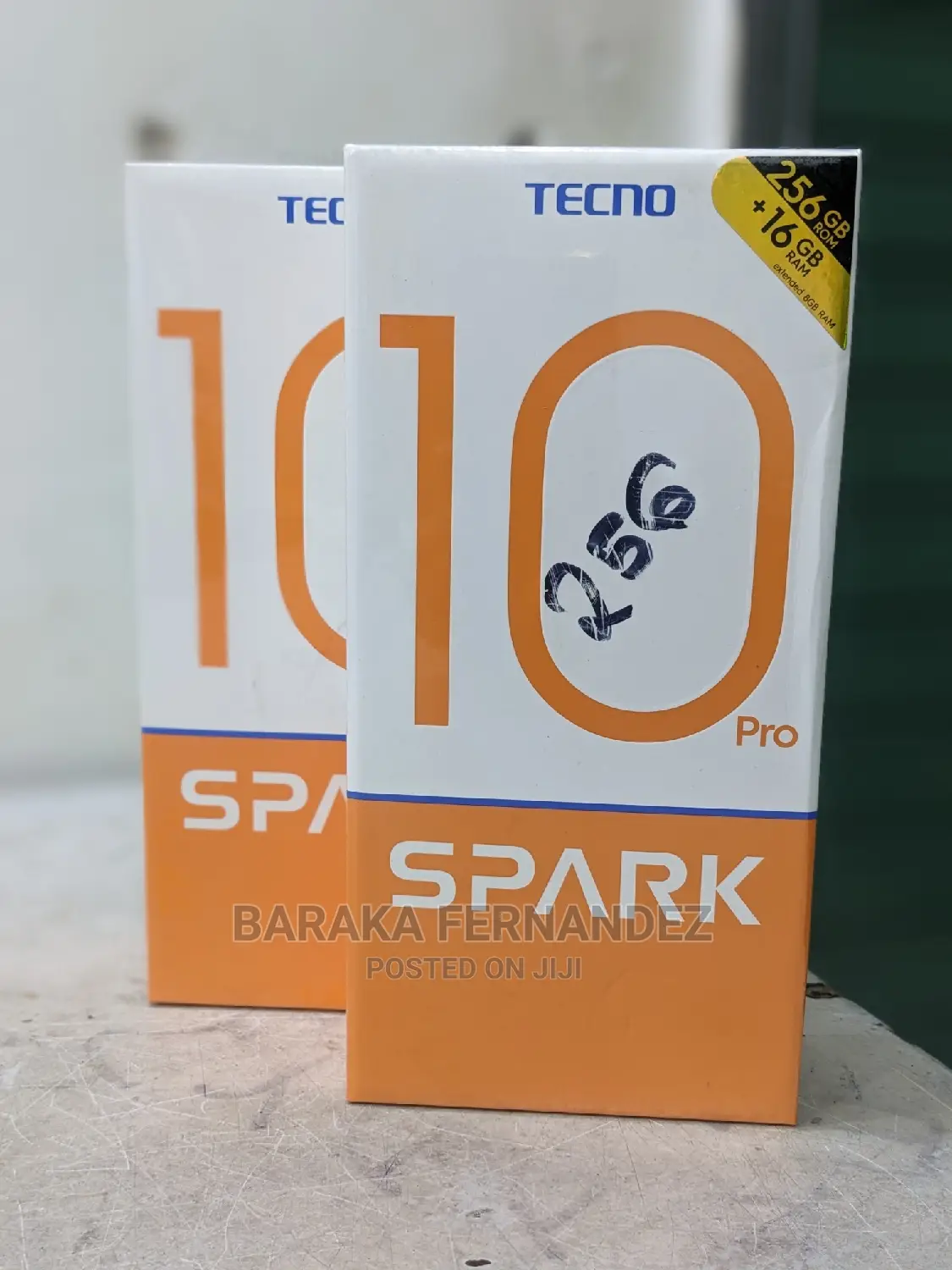 New Tecno Spark 10 Pro 256 GB Black