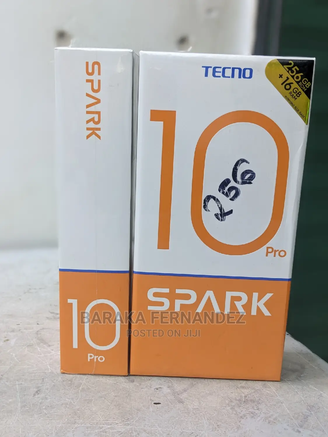 New Tecno Spark 10 Pro 256 GB Black