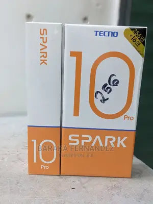 New Tecno Spark 10 Pro 256 GB Black