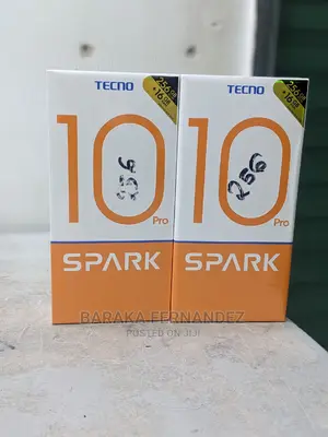 New Tecno Spark 10 Pro 256 GB Black