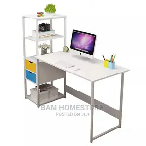 Computer Desk With Shelves
