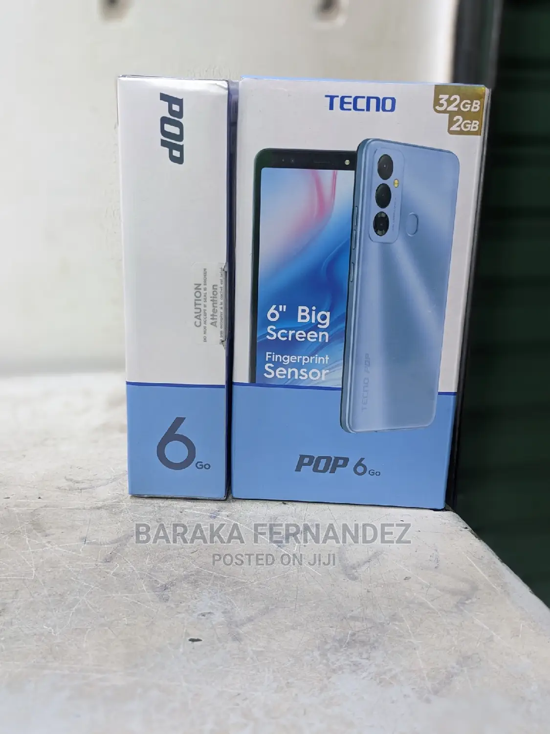 New Tecno Pop 6 Go 32 GB Black