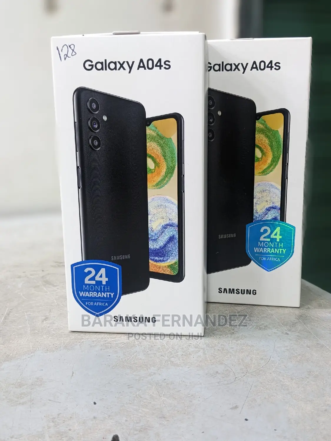 New Samsung Galaxy A04s 128 GB Black
