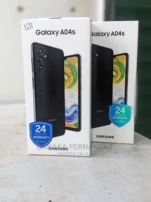 New Samsung Galaxy A04s 128 GB Black