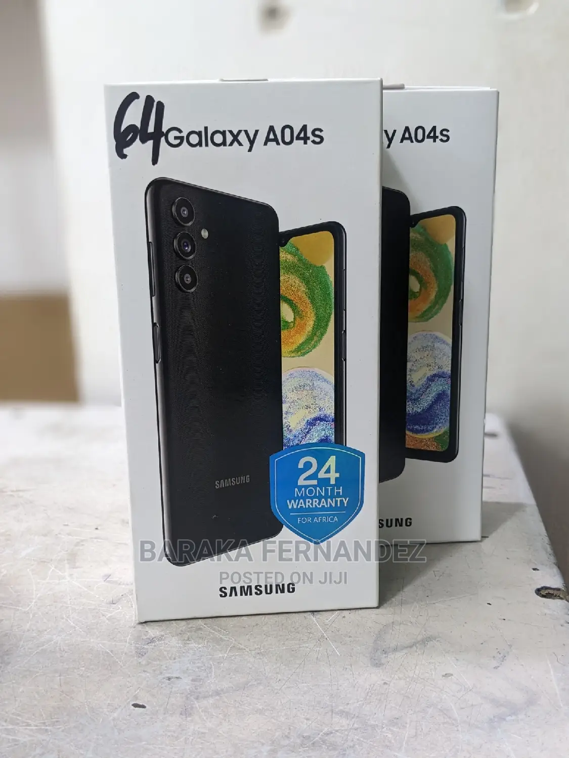 New Samsung Galaxy A04s 64 GB Black