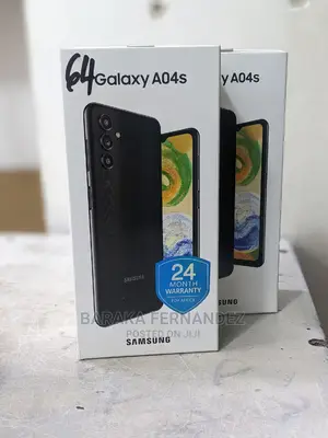 New Samsung Galaxy A04s 64 GB Black