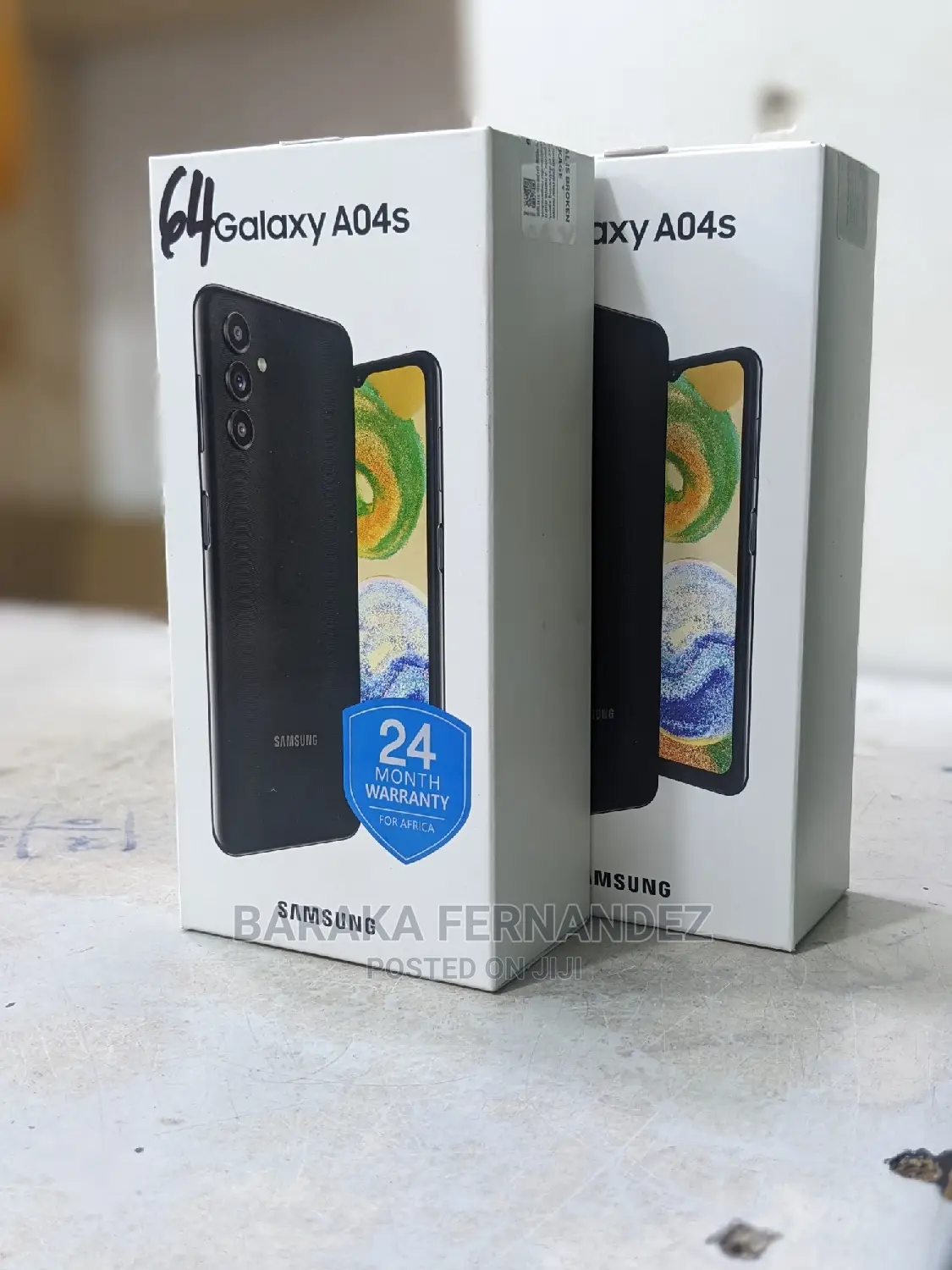 New Samsung Galaxy A04s 64 GB Black