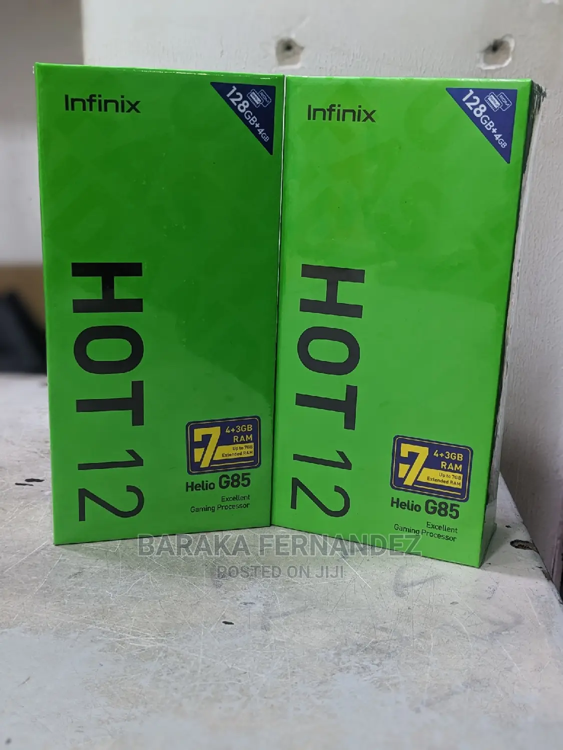 New Infinix Hot 12 128 GB Black