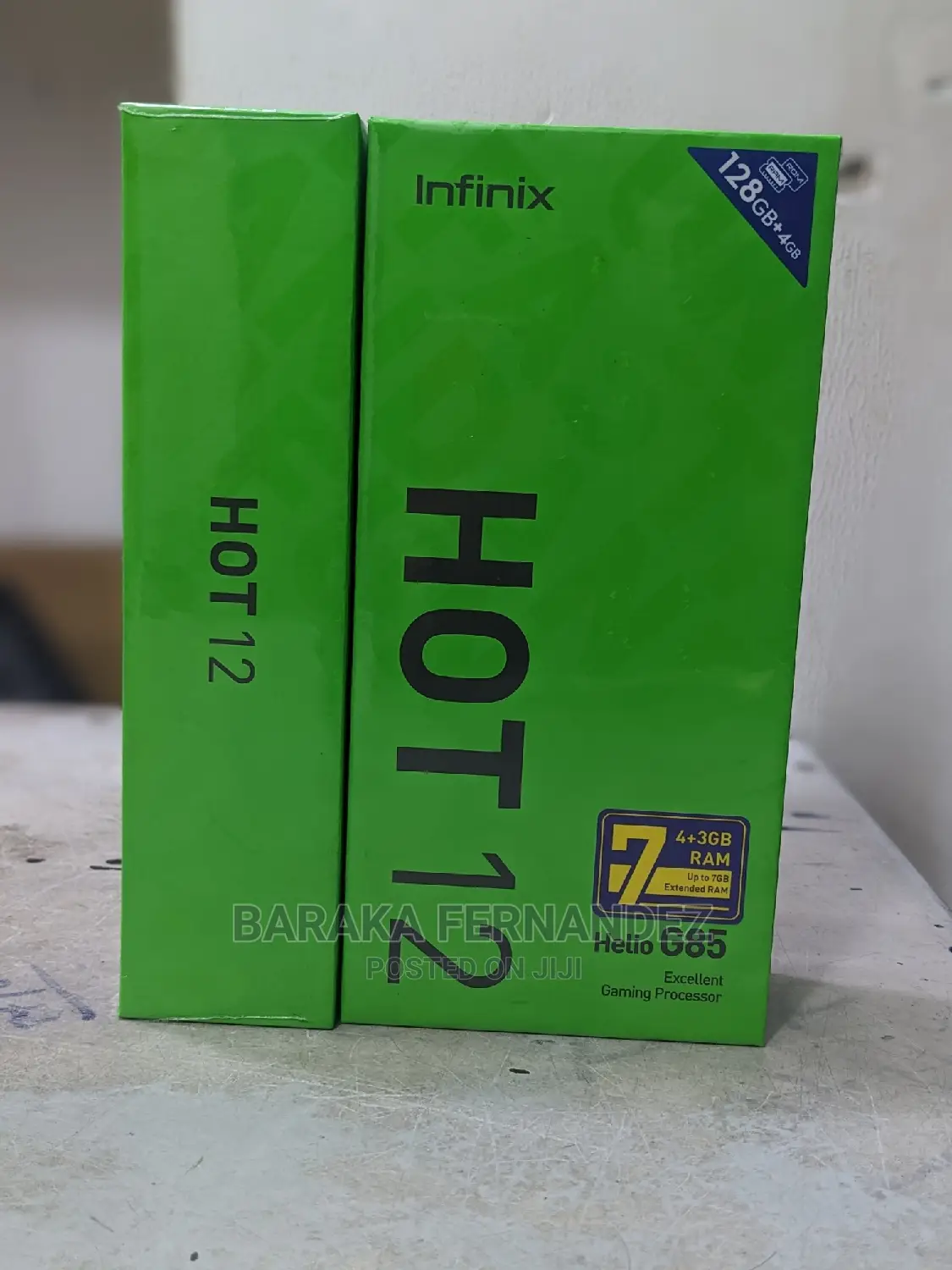 New Infinix Hot 12 128 GB Black