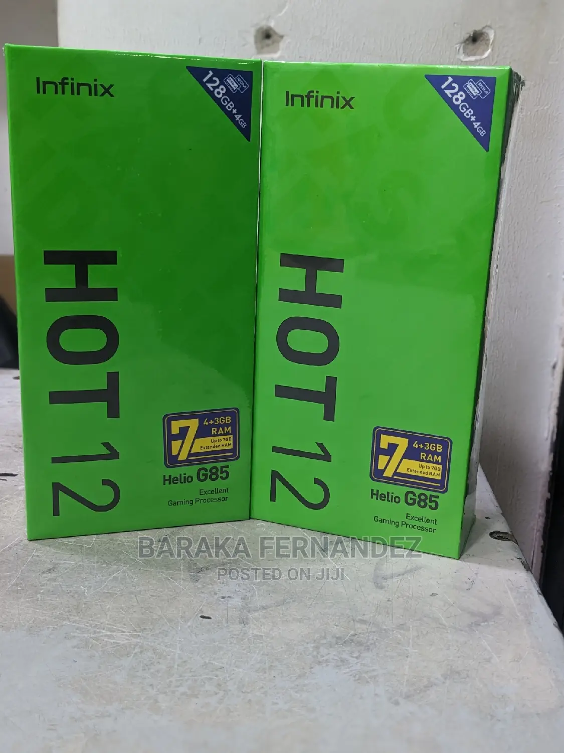 New Infinix Hot 12 128 GB Black
