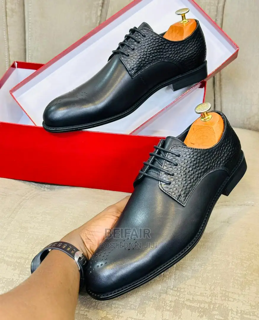 Viatu Vya Ngozi / Pure Leather Shoes/ Original Shoes