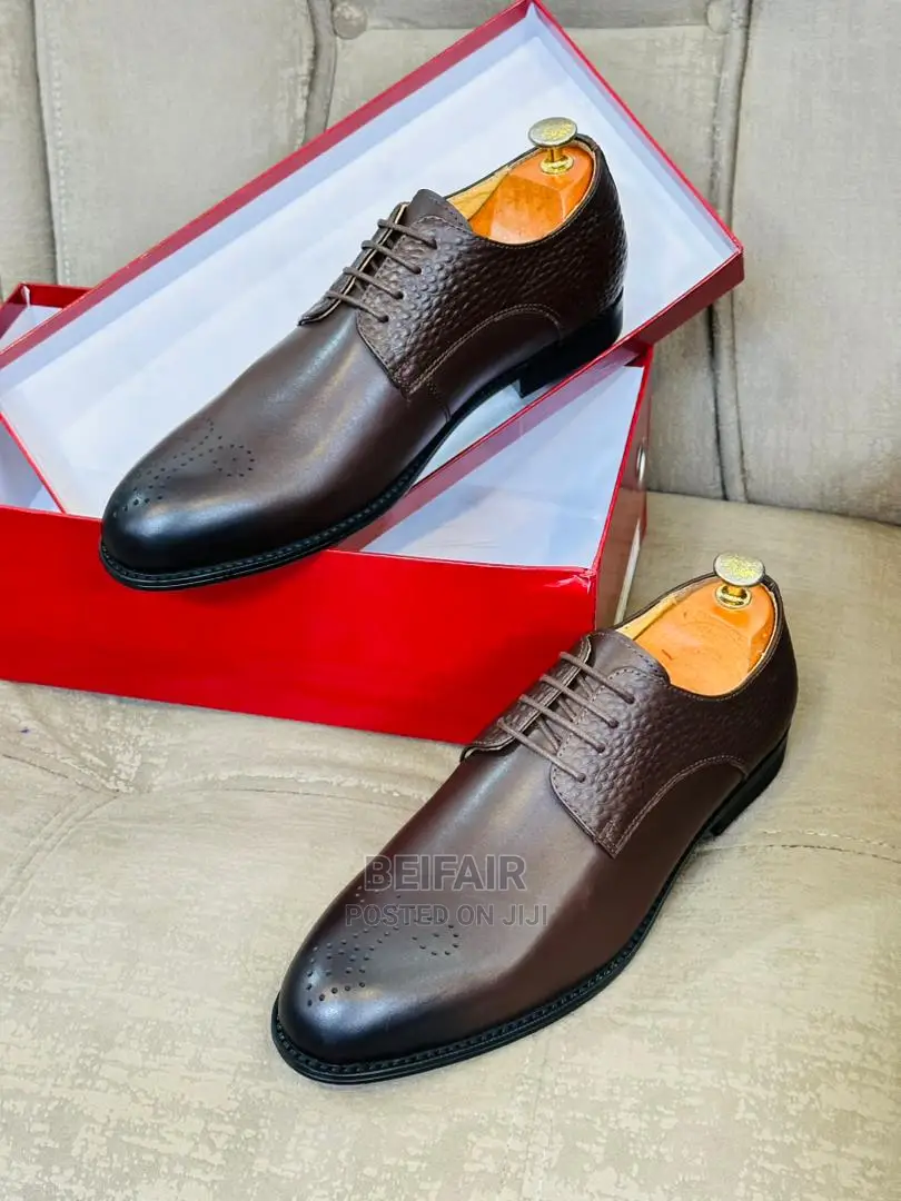 Viatu Vya Ngozi / Pure Leather Shoes/ Original Shoes