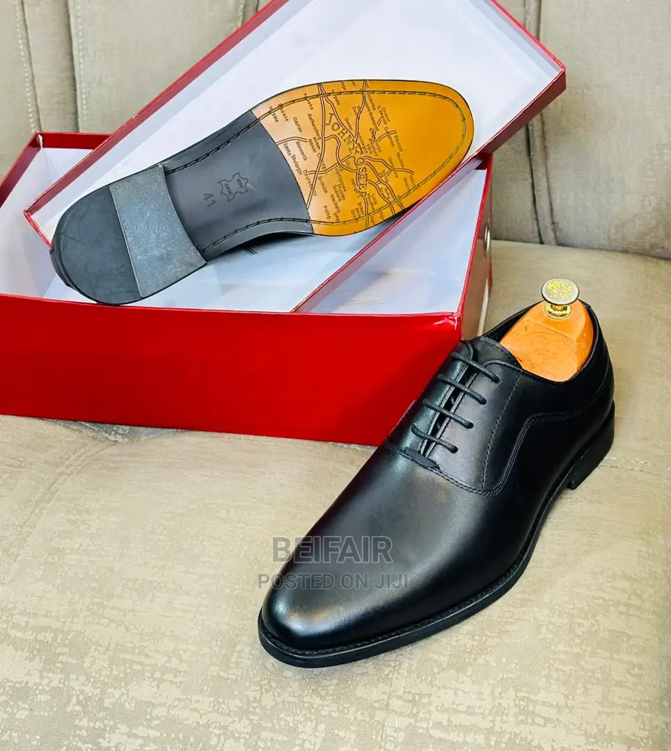 Viatu Vya Ngozi / Pure Leather Shoes/ Original Shoes