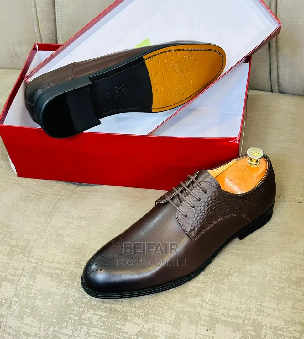 Viatu Vya Ngozi / Pure Leather Shoes/ Original Shoes