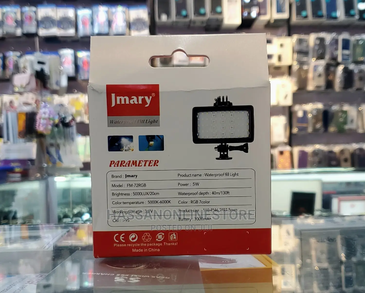 Jmary FM-72RGB Light